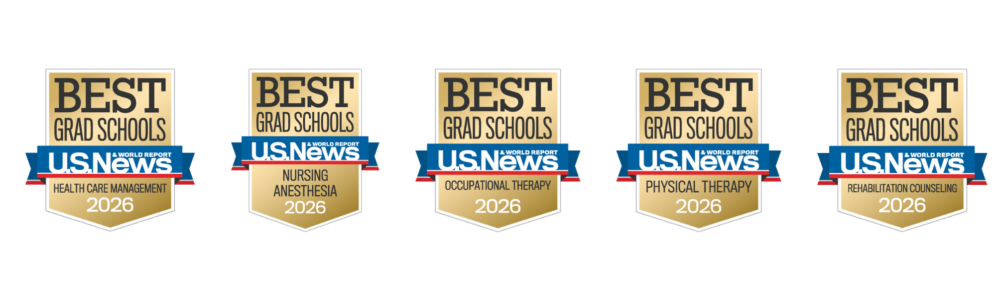BEST GRAD SCHOOLS US NEWS AND WORLD REPORT 2026 Heatlhcare Managment Nurse Anesthesia Occupational Therapy Physical Therapy Rehabilitation Counseling